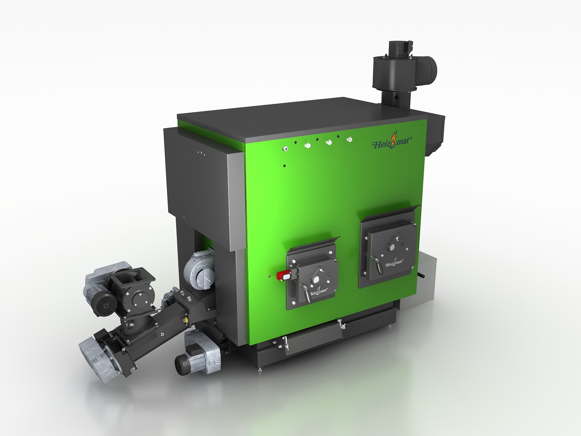 Heizomat wood chip boiler